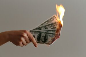 Photo Cash Disappeared Entirely